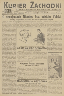 Kurjer Zachodni Iskra : dziennik polityczny, gospodarczy i literacki. R.23, 1932, nr 246