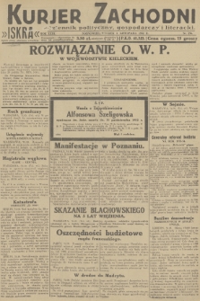 Kurjer Zachodni Iskra : dziennik polityczny, gospodarczy i literacki. R.23, 1932, nr 256