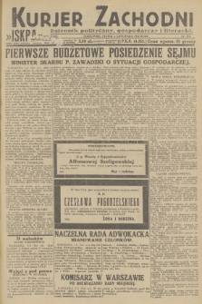 Kurjer Zachodni Iskra : dziennik polityczny, gospodarczy i literacki. R.23, 1932, nr 259