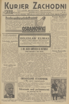 Kurjer Zachodni Iskra : dziennik polityczny, gospodarczy i literacki. R.23, 1932, nr 260