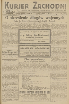 Kurjer Zachodni Iskra : dziennik polityczny, gospodarczy i literacki. R.23, 1932, nr 268