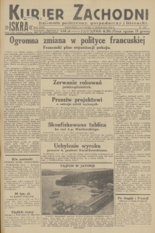 Kurjer Zachodni Iskra : dziennik polityczny, gospodarczy i literacki. R.23, 1932, nr 270