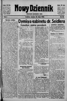 Nowy Dziennik. 1918 , nr 15