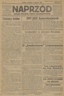 Naprzód : organ Polskiej Partji Socjalistycznej. 1931, nr 5