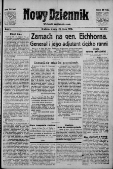 Nowy Dziennik. 1918 , nr 23