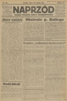 Naprzód : organ Polskiej Partji Socjalistycznej. 1931, nr 138
