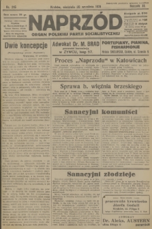 Naprzód : organ Polskiej Partji Socjalistycznej. 1931, nr 215