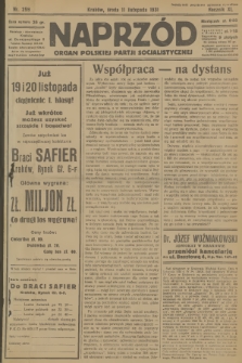 Naprzód : organ Polskiej Partji Socjalistycznej. 1931, nr 259