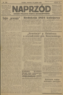 Naprzód : organ Polskiej Partji Socjalistycznej. 1931, nr 286