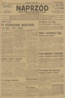 Naprzód : organ Polskiej Partji Socjalistycznej. 1935, nr 137