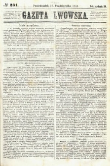 Gazeta Lwowska. 1864, nr 231