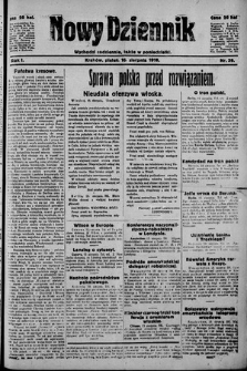 Nowy Dziennik. 1918 , nr 39