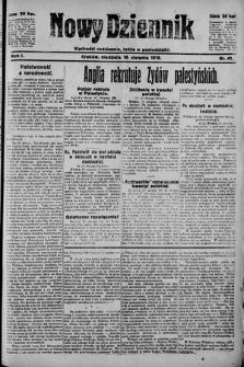 Nowy Dziennik. 1918 , nr 41