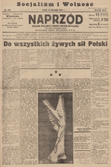 Naprzód : organ Polskiej Partji Socjalistycznej. 1935, nr 411