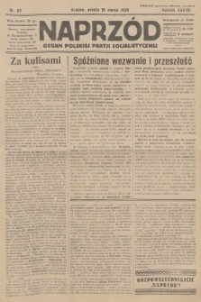 Naprzód : organ Polskiej Partji Socjalistycznej. 1929, nr 62