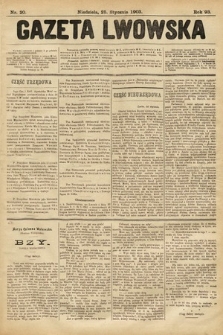 Gazeta Lwowska. 1903, nr 20