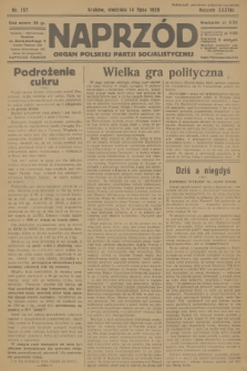 Naprzód : organ Polskiej Partji Socjalistycznej. 1929, nr 157