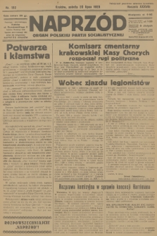 Naprzód : organ Polskiej Partji Socjalistycznej. 1929, nr 162