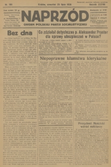 Naprzód : organ Polskiej Partji Socjalistycznej. 1929, nr 166