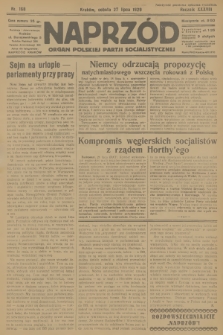 Naprzód : organ Polskiej Partji Socjalistycznej. 1929, nr 168