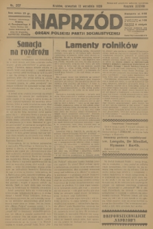 Naprzód : organ Polskiej Partji Socjalistycznej. 1929, nr 207