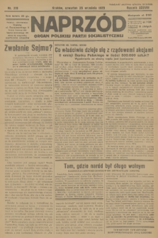 Naprzód : organ Polskiej Partji Socjalistycznej. 1929, nr 219