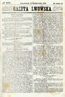 Gazeta Lwowska. 1864, nr 237