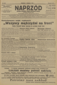 Naprzód : organ Polskiej Partji Socjalistycznej. 1936, nr 337