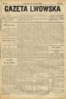 Gazeta Lwowska. 1903, nr 34