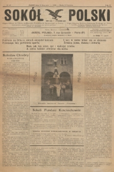 Sokół Polski : organe officiel de l'Union des Sociétés Polonaises de Gymnastique en France (...) = organ oficjalny Dzielnicy Sokolstwa Polskiego we Francji : tygodnik, poświęcony interesom Sokolstwa oraz sprawom społecznym i narodowo-oświatowym. R.2, 1925, № 47