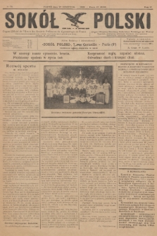 Sokół Polski : organe officiel de l'Union des Sociétés Polonaises de Gymnastique en France (...) = organ oficjalny Dzielnicy Sokolstwa Polskiego we Francji : tygodnik, poświęcony interesom Sokolstwa oraz sprawom społecznym i narodowo-oświatowym. R.2, 1925, № 71