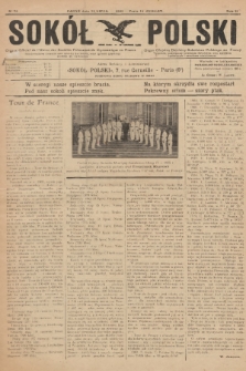 Sokół Polski : organe officiel de l'Union des Sociétés Polonaises de Gymnastique en France (...) = organ oficjalny Dzielnicy Sokolstwa Polskiego we Francji : tygodnik, poświęcony interesom Sokolstwa oraz sprawom społecznym i narodowo-oświatowym. R.2, 1925, № 73