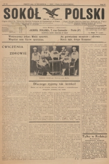 Sokół Polski : organe officiel de l'Union des Sociétés Polonaises de Gymnastique en France (...) = organ oficjalny Dzielnicy Sokolstwa Polskiego we Francji : tygodnik, poświęcony interesom Sokolstwa oraz sprawom społecznym i narodowo-oświatowym. R.2, 1925, № 83