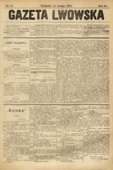 Gazeta Lwowska. 1903, nr 37