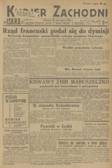 Kurjer Zachodni Iskra. R.29, 1938, nr 14