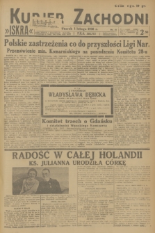 Kurjer Zachodni Iskra. R.29, 1938, nr 31