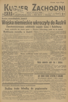 Kurjer Zachodni Iskra. R.29, 1938, nr 70