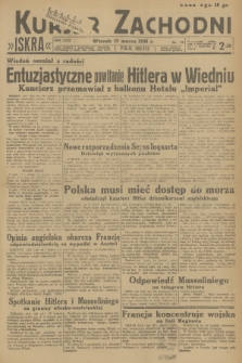 Kurjer Zachodni Iskra. R.29, 1938, nr 73