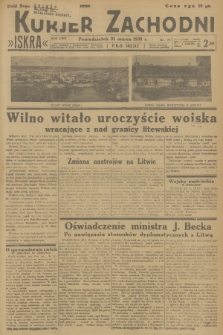 Kurjer Zachodni Iskra. R.29, 1938, nr 79