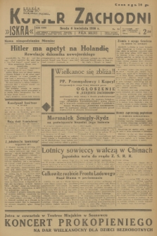 Kurjer Zachodni Iskra. R.29, 1938, nr 95