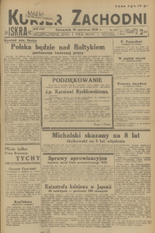 Kurjer Zachodni Iskra. R.29, 1938, nr 163
