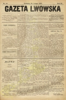 Gazeta Lwowska. 1903, nr 43