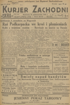 Kurjer Zachodni Iskra. R.29, 1938, nr 284