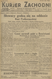 Kurjer Zachodni Iskra. R.29, 1938, nr 291