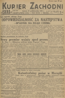 Kurjer Zachodni Iskra. R.29, 1938, nr 297