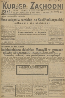 Kurjer Zachodni Iskra. R.29, 1938, nr 298