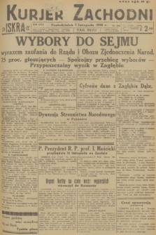 Kurjer Zachodni Iskra. R.29, 1938, nr 306