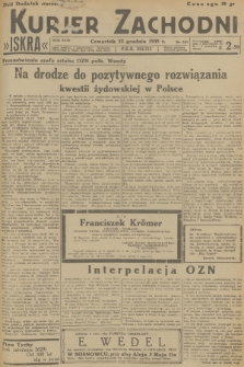 Kurjer Zachodni Iskra. R.29, 1938, nr 351 + dod.