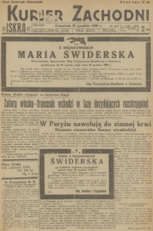 Kurjer Zachodni Iskra. R.29, 1938, nr 356 + dod.