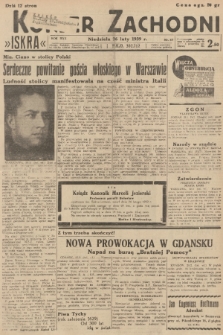 Kurjer Zachodni Iskra. R.30, 1939, nr 57